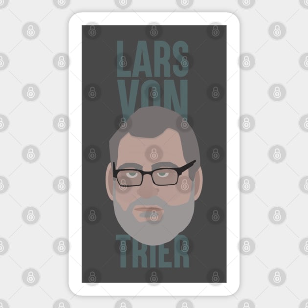 Lars Von Trier Head Sticker by JorisLAQ